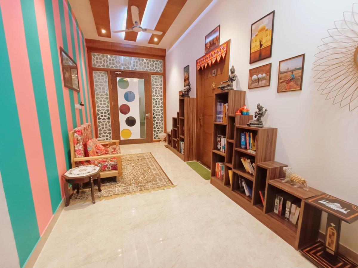 The Hideout Agra Homestay Near Taj Eksteriør bilde
